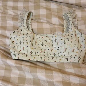 Meadow Ruffle Strap Bralette